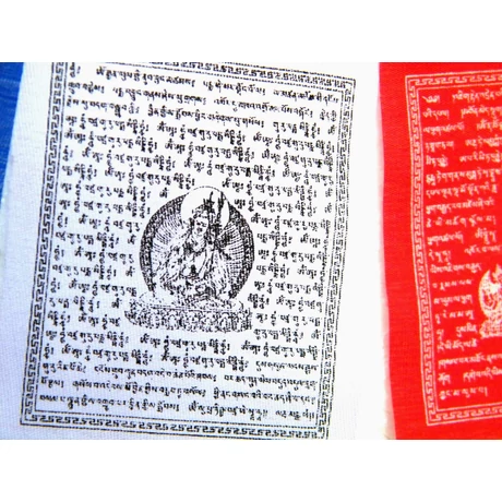 Tibeti imazászló 10 lapos mini méretben