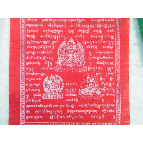 Tibeti imazászló 10 lapos mini méretben