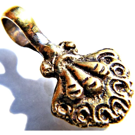 Eredeti tibeti buddhista réz malajelölő