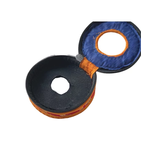 Eredeti tibeti buddhista brokát ting-sha tartó