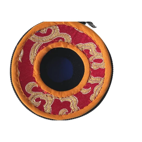 Eredeti tibeti buddhista brokát ting-sha tartó