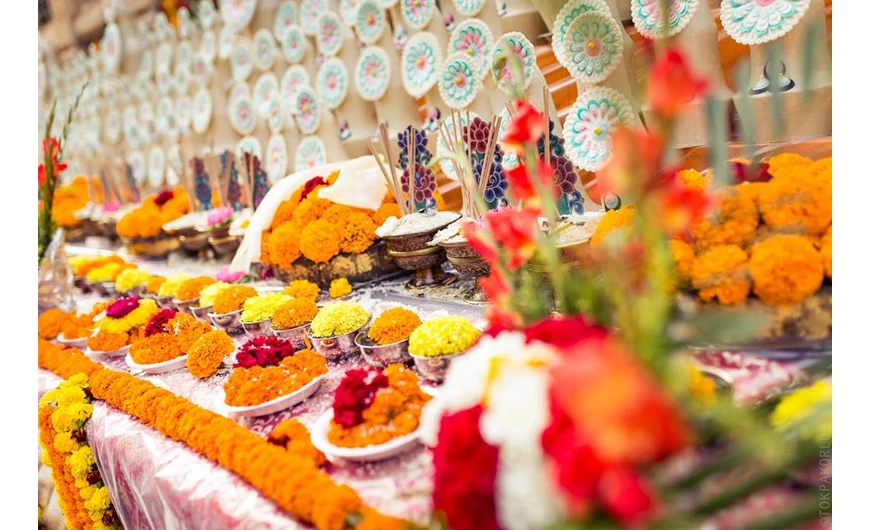 A tibeti buddhista oltár